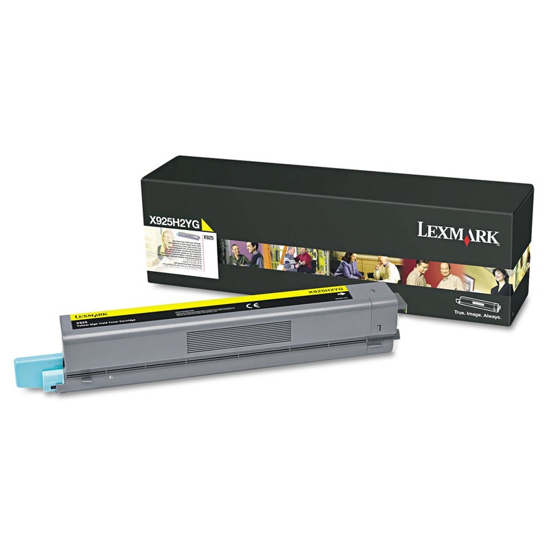 Lexmark High Yield Yellow Toner Cartridge, 7500 Yield, for Use in Model X925 (X925H2YG) - Image 5