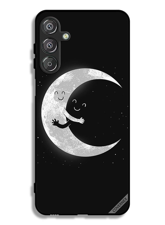 Covernex Samsung Galaxy F36 Protective Case Cover Moon & Dark Sky Hug