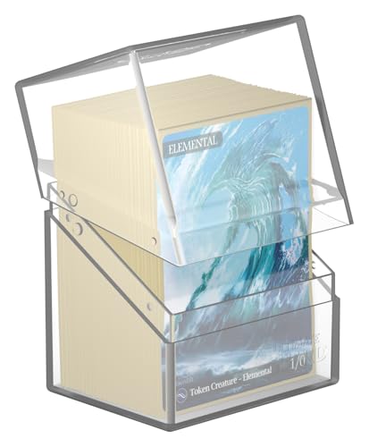 Ultimate Guard Boulder 80 Classic Deck Case for 80 DoubleSleeved TCG Cards Clear Secure Durable Storage for Trading Card Games - Image 5