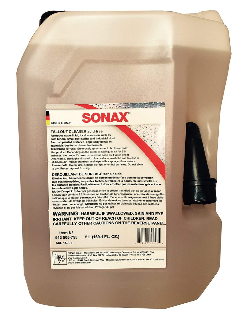 Sonax (513505) Fallout Cleaner - 169.1 fl. oz. - Image 1