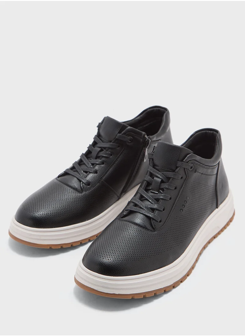روبرت وود Elevated Outsole Casual High Top Sneakers
