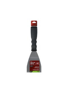 Chisel Edge Paint Scraper with Rubber Grip Handle Black and Silver 3 Inch BS3-A