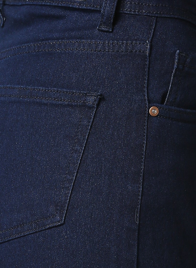 HIGH STAR Women Blue Straight Fit Jeans  - Image 2