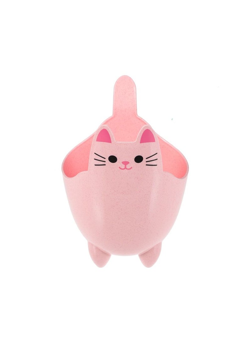 Generic Cat Shaped Trash Can Mini Garbage Waste Bin - Image 3
