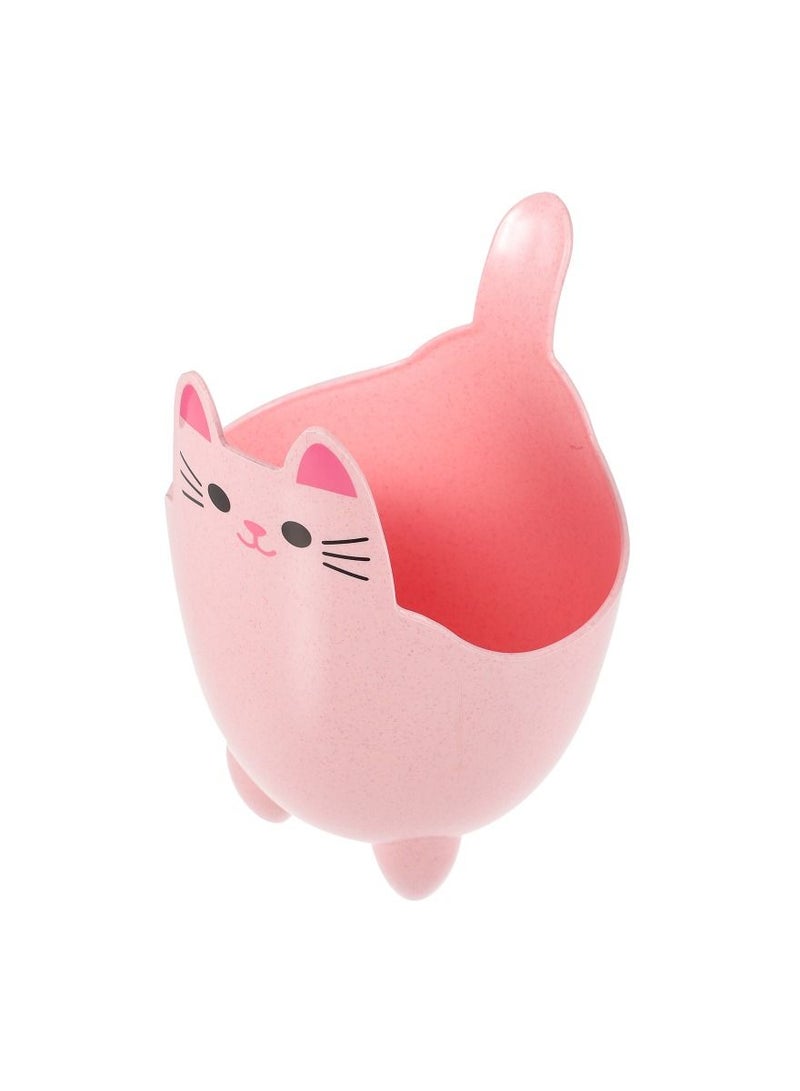 Generic Cat Shaped Trash Can Mini Garbage Waste Bin - Image 5