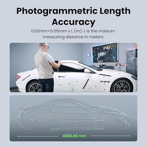 Revopoint MIRACO Plus 3D Scanner for 3D Printing Handheld, 3D Printer Scanner with Photogrammetry, Up to 0.02mm Precision, Full-Color Scan for Small to Large Objects, 32GB RAM - Image 2