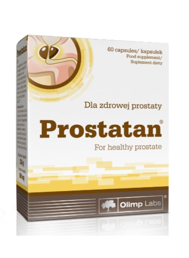 Prostan 60 Capsules – Botanical Blend Supplement, Easy-to-Swallow Capsules, Daily Nutritional Support for Men