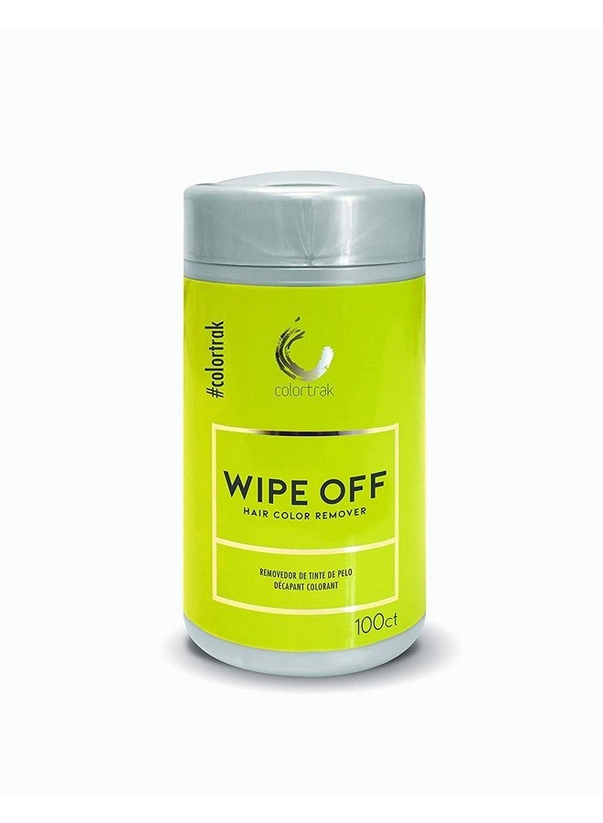 Colortrak Colortrak Gentle Hair Color Remover Wipes, Moist, Non-irritating Towelettes, Formulated with Aloe, Easily Remove Hair Color Stains from Skin, Convenient Canister, 100 Wipes  - Image 1