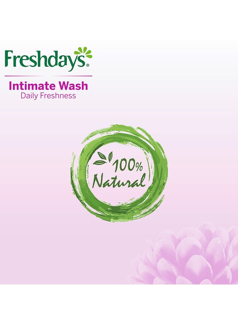Freshdays Daily Intimate Wash, Soothing Aloe Vera, 100% Natural Actives 200ml - Image 4