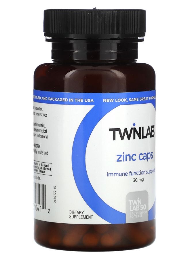 Twinlab كبسولات زنك 30 ملغ 100 كبسولة - Image 2