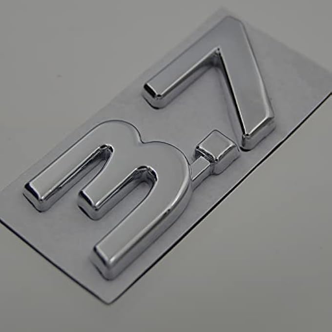 ريحني شعار جانبي من الكروم 37 لجناح إنفينيتي Q50 Q60 Q70 Qx70 ملصق الأداء الخارجي - Image 3