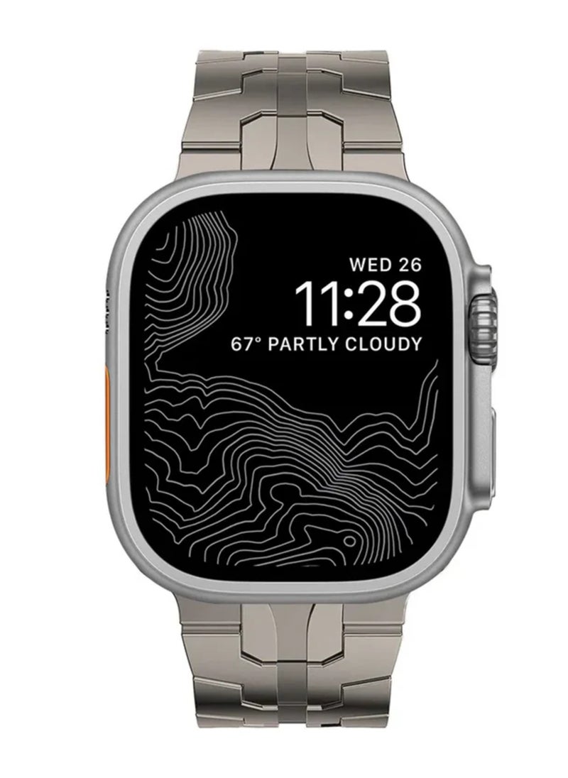 WS - Smart Watch ULTRA WS-X90 Max Multi-Function 7+1 With Health Fitness Tracker Sport Watch 7 addition Replacement Band 49MM-Multicolour - Image 1