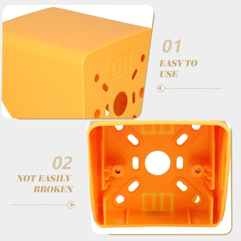 2 Weatherproof Electric Outlet Covers Waterproof Socket Protective Cover With Base Outdoor Ev Charger Rainproof Receptacle Protector For Electric Vehicle Charging Stations - Image 4