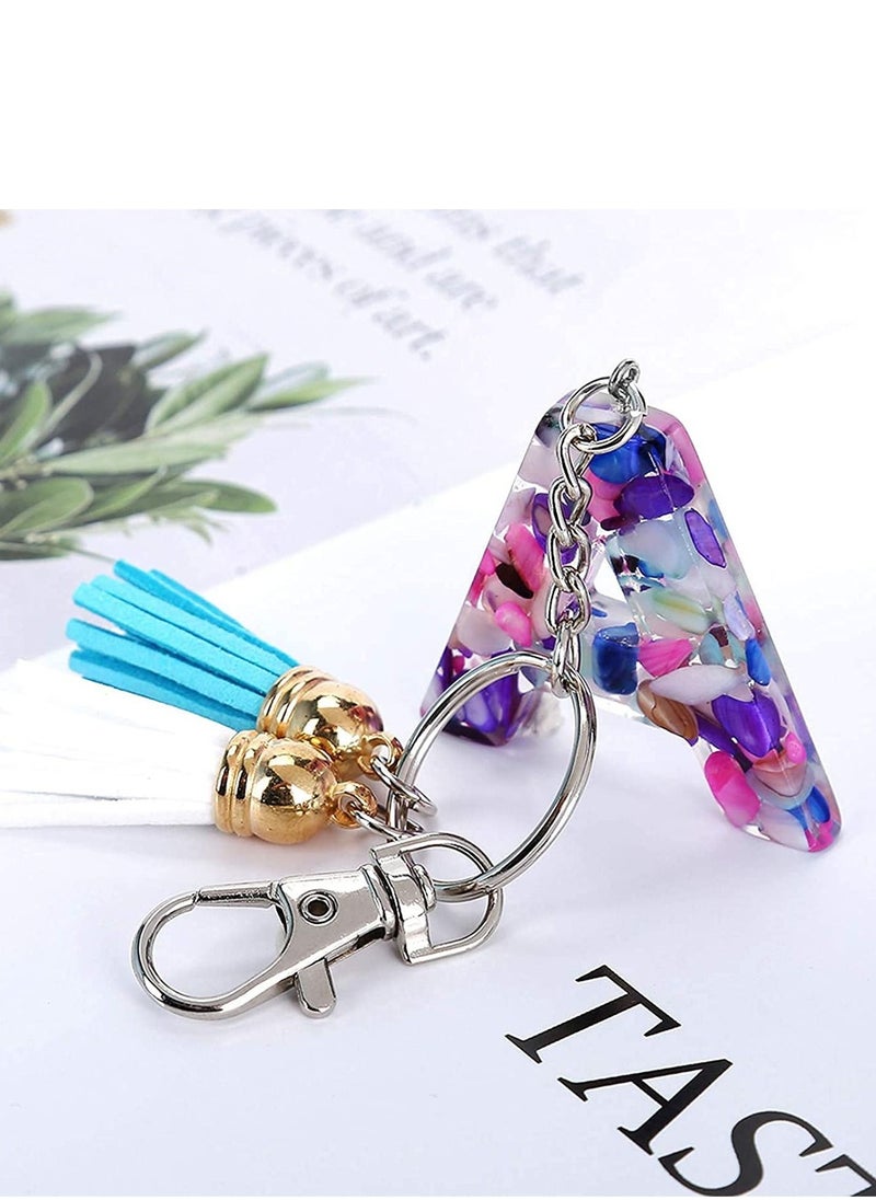 SYOSI - Key Chains Rings Kit Swivel Snap Hook with Key Chain Rings Set 40PCS Swivel Lobster Clasp, 40PCS Key Rings with Chain, 40Pcs Jump Rings and 40Pcs Screw Eye Pins for Keychain Lanyard - Image 1