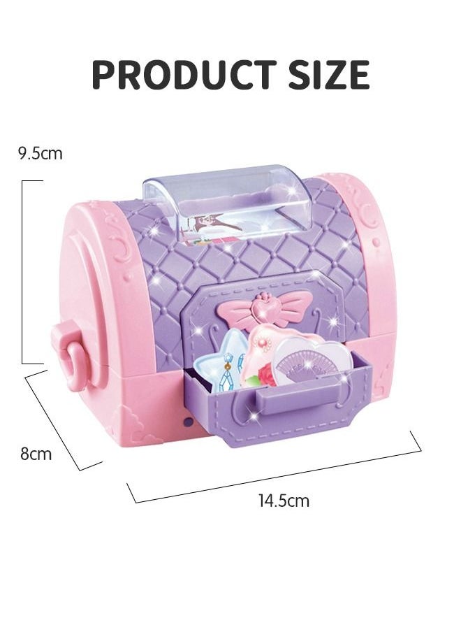 GROIC - Handmade DIY Creative 3D Magic Sticker Machine, Create Your Own Tags Art and DIY Crafts Set, Travel Princess Handbag, Making Machine Make Your Own Stereo Sticker Fun Creative Activity - Image 1