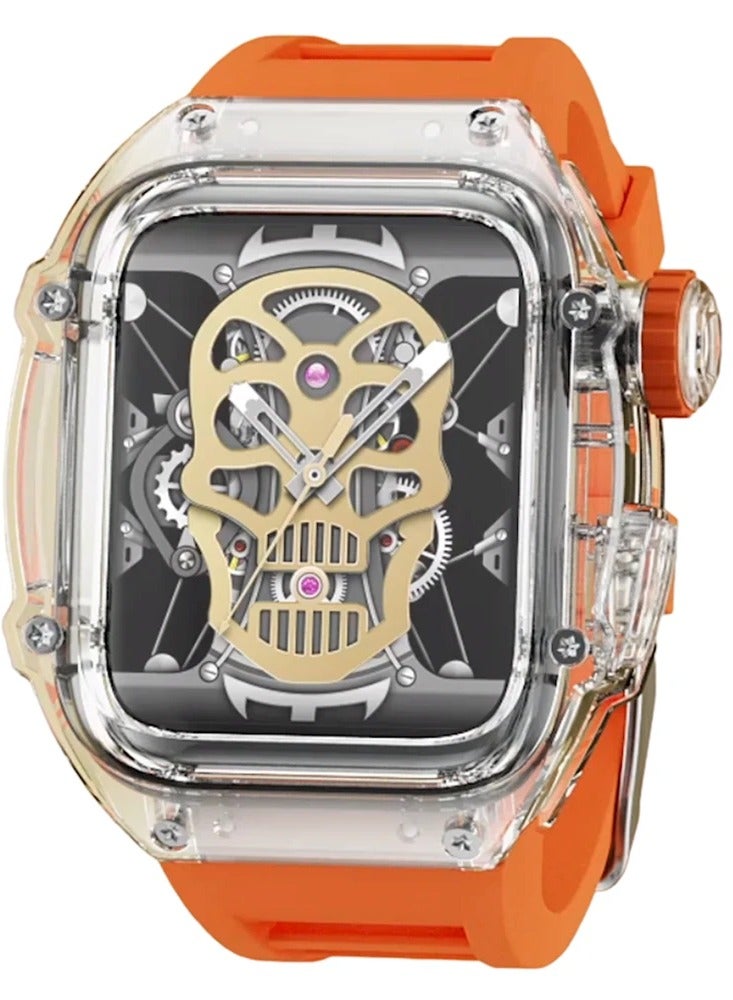 HainoTeko Richard M9 Smart Watch with 3 Straps, Touch Screen, Wireless Charger, SOS and More - Image 2