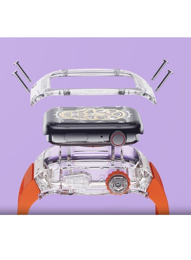 HainoTeko Richard M9 Smart Watch with 3 Straps, Touch Screen, Wireless Charger, SOS and More - Image 5