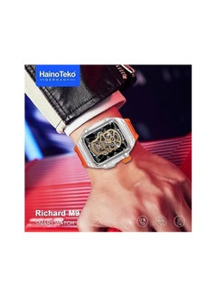 HainoTeko Richard M9 Smart Watch with 3 Straps, Touch Screen, Wireless Charger, SOS and More - pzsku/ZE018D407B3721363E063Z/45/_/1733154726/c7f0b49f-015e-4a39-9e52-eff806428b6f