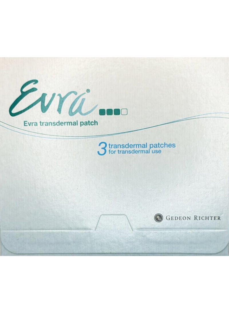 Janssen Evra Transdermal Patch - 3 Pieces - Image 1