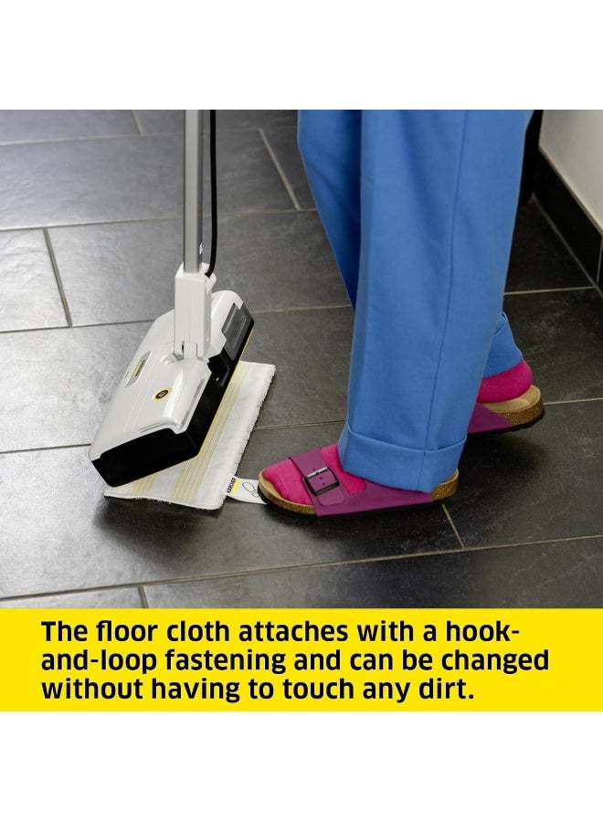 KARCHER SC 1 Upright Steam Cleaner – Lightweight Handheld Steam Mop for Quick and Easy Floor and Surface Cleaning 1300 W 1.513-561.0 White - Image 5