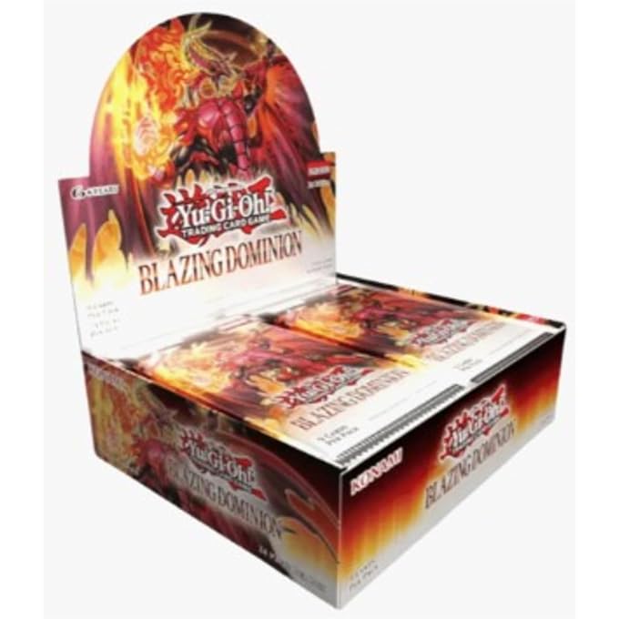 Konami Yu-Gi-Oh! Blazing Dominion Booster Box - 24 Packs - Image 2