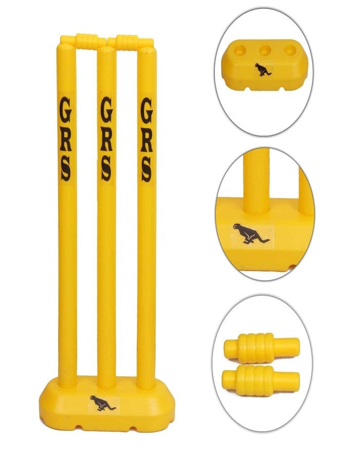 Grès GRS Kids Zone 3 in 1 Super Sports Combo for Age 3-7 Years | Cricket | Badminton | Football - Multi Color - Image 3