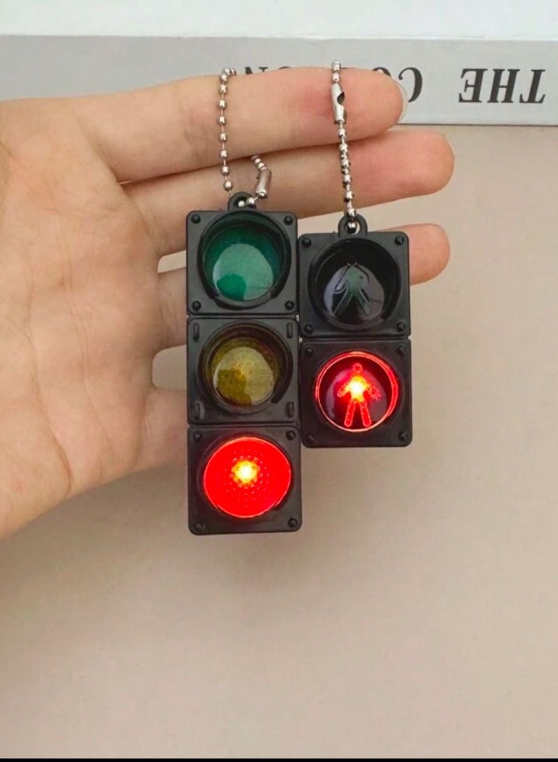 Interactive Traffic Light Keychain – Fun & Kid-Friendly Accessory - Image 1
