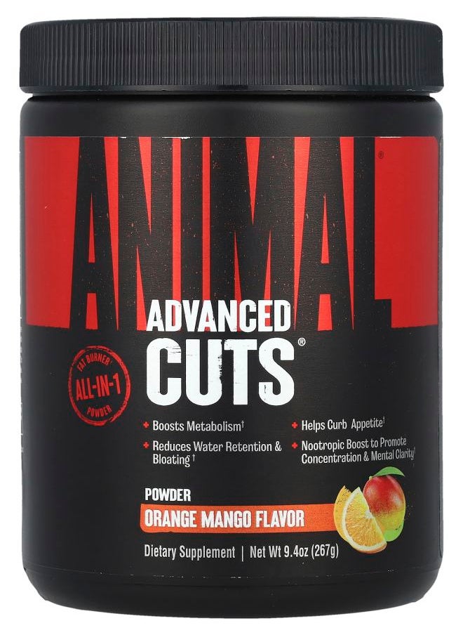 ANIMAL Advanced Cuts® Powder Orange Mango 9.4 oz (267 g) 