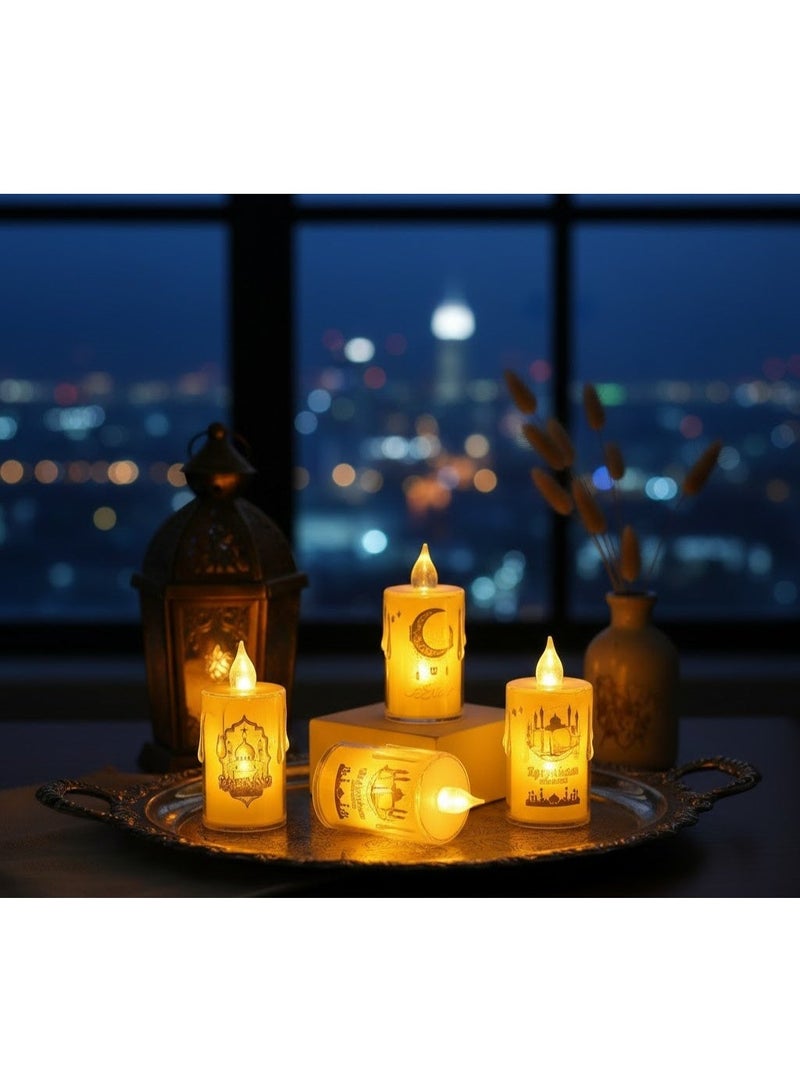 Electronic Cake Candle – Medium Size, Ramadan Designs - Image 2