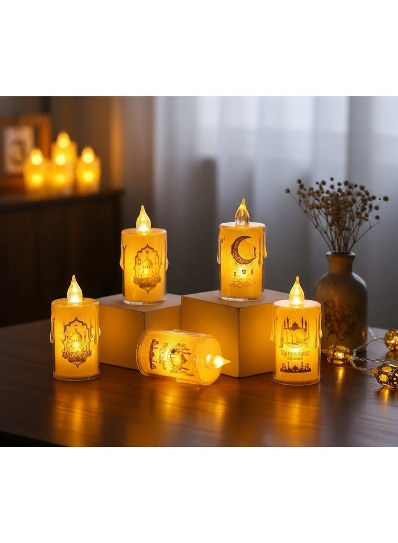 Electronic Cake Candle – Medium Size, Ramadan Designs - Image 3