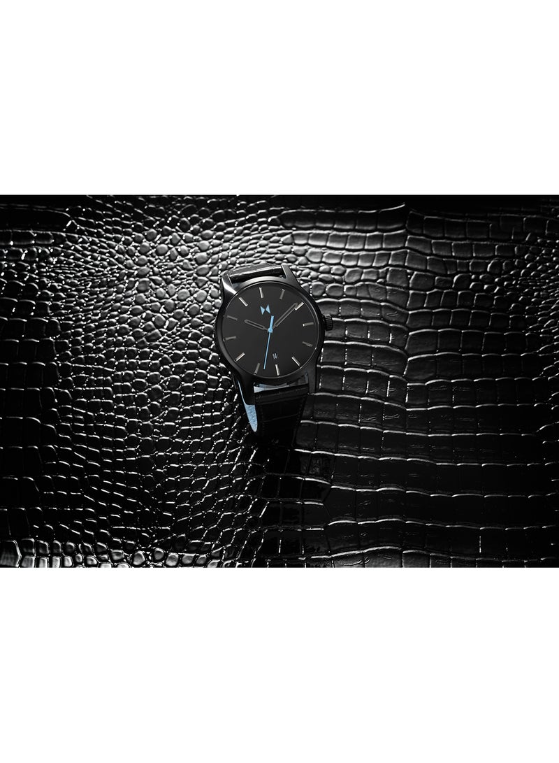 MVMT ROUND ANALOG MEN'S BLACK CASE WATCH - 28000346-D - Image 3