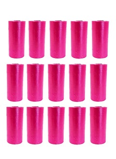 Cute 'n' Cuddle Pack Of 15 Scented Disposal Bags For Babies, Dark Pink  - Image 1
