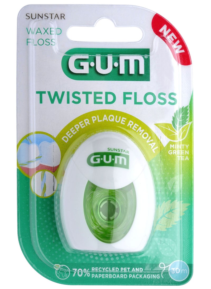 SUNSTAR Gum Twisted Waxed Dental Floss - Image 1