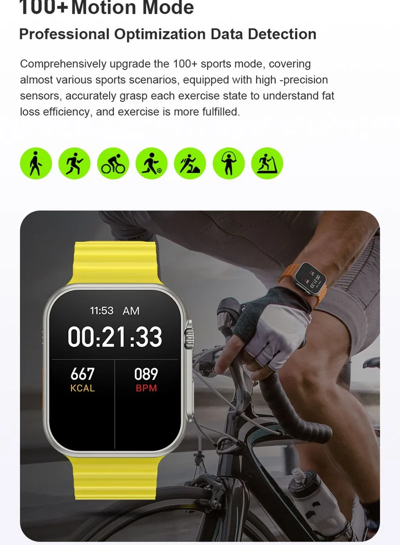 Seventy Five Smart Watch With Bluetooth Call, Multiple Health & Fitness Features