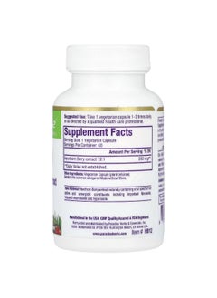 Paradise Herbs Paradise Herbs, Hawthorn, 250 mg, 60 Vegetarian Capsules  - Image 2