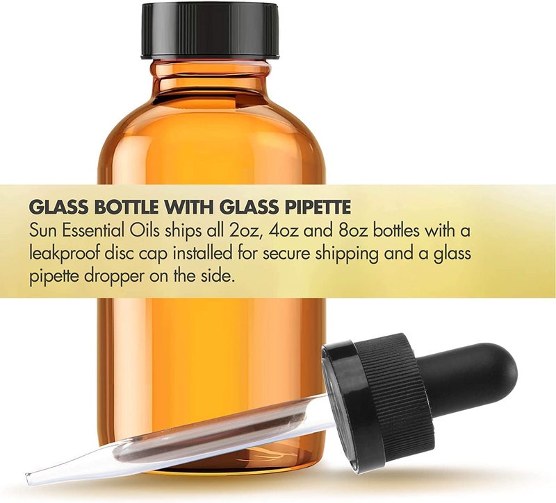 Sun Essential Oils زيوت أساسية من الشمس 4 أونصات زيت توت العرعر - زيت Aromatherapy للاستخدام في الشموع (4 أونصات سائلة) - Image 4