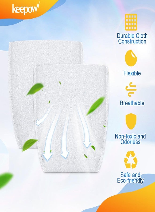 KEEPOW Cloth Vacuum Filters Compatible with Makita T-03193 443060-3, Replacement Filters Compatible with Makita Cordless Vacuum Models XLC02ZB, XLC02ZW, XLC02RB1W, XLC02R1B, LC01Z, BCL180W, 10+2 Pack - Image 3