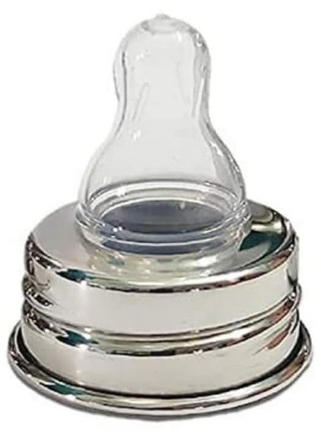 Cuteably Stainless Steel Bottle for Babies - BPA Free, Leak-Proof, Easy to Clean - Available in 300ml - Newborn to 1+ Year Kids - Image 4