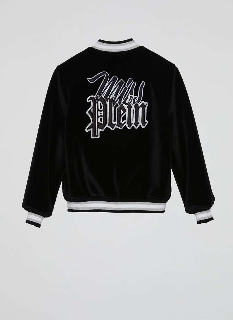 PHILIPP PLEIN Miss Plein Diva Velvet Bomber Jacket (Kids)