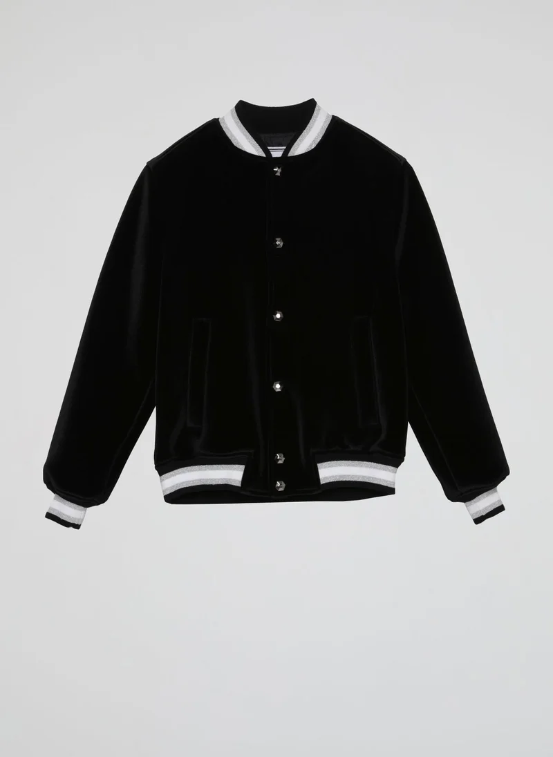 PHILIPP PLEIN Miss Plein Diva Velvet Bomber Jacket (Kids)