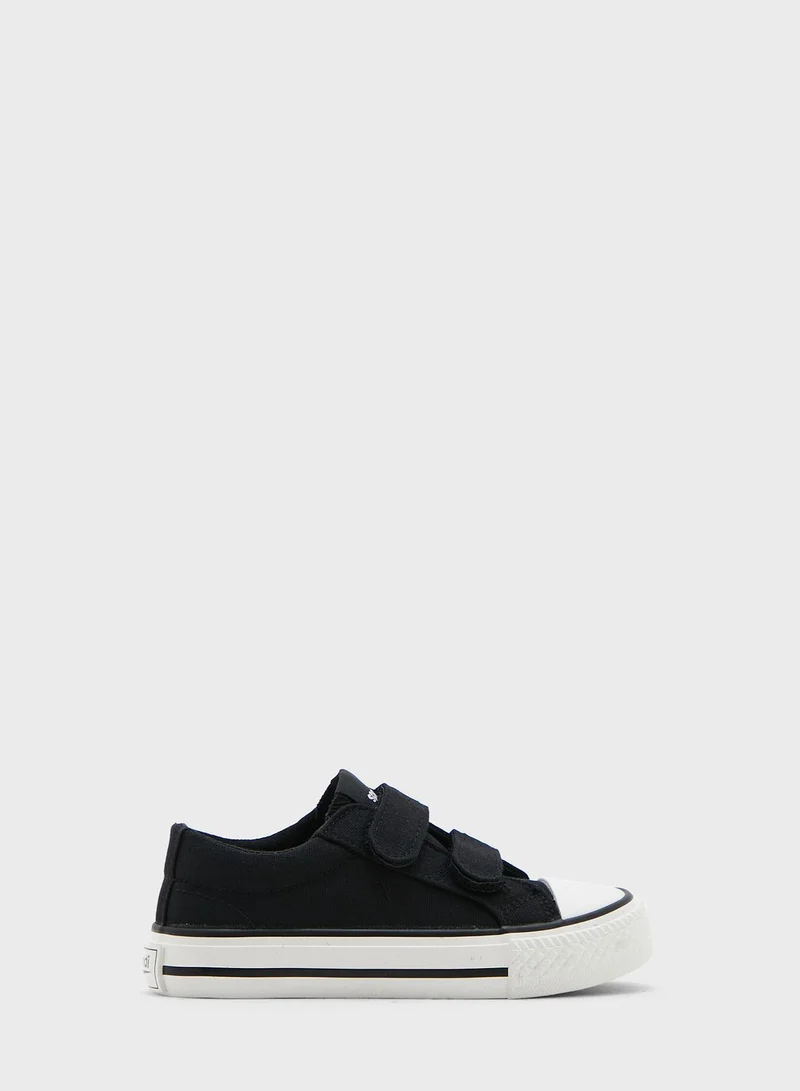 CCC Kids Double Strap Velcro Sneakers