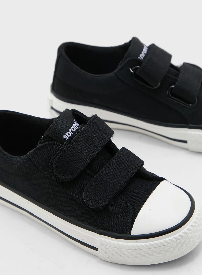 CCC Kids Double Strap Velcro Sneakers