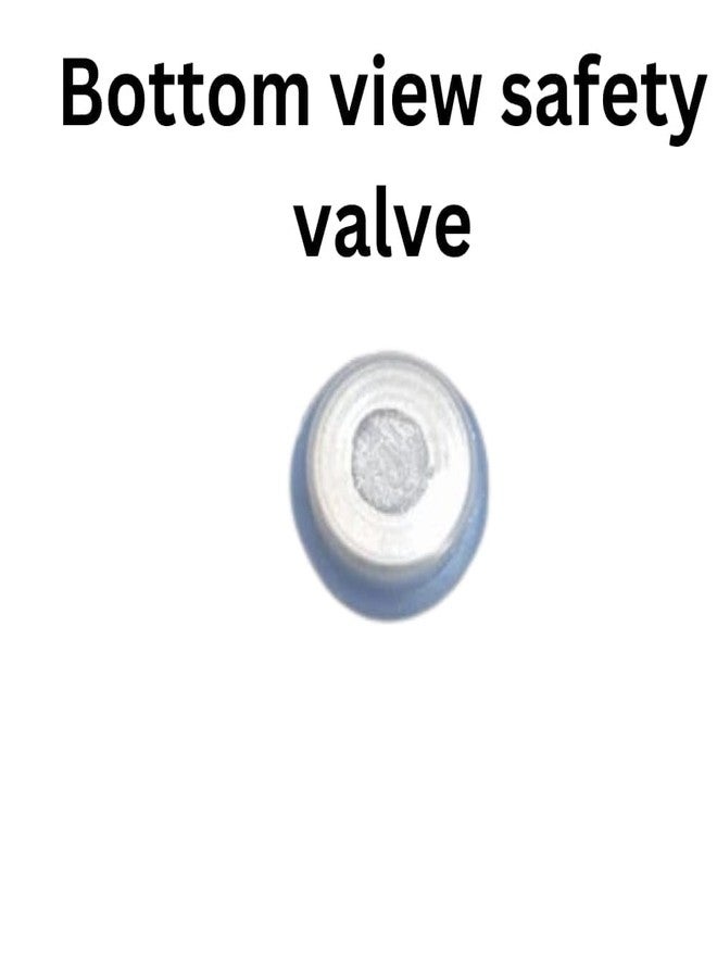 Cooker Safety valve Black &Blue Rubber Washer Suitable for 3 to 12 liter pressure cookers(pack inside 3 nos safety valve) - Image 4