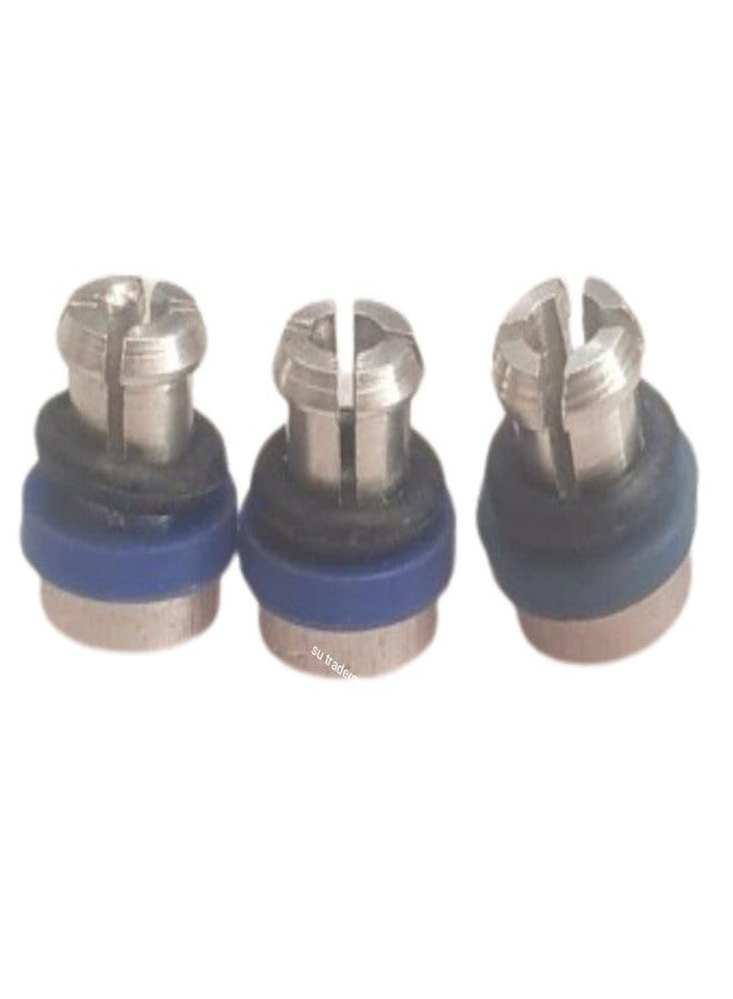 Cooker Safety valve Black &Blue Rubber Washer Suitable for 3 to 12 liter pressure cookers(pack inside 3 nos safety valve) - Image 1