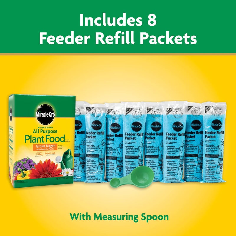 Miracle-Gro Water Soluble All Purpose Plant Food, Plant Fertilizer for Indoor or Outdoor Plants, Roses, Flowers, Houseplants, Vegetables and Trees, 10 lb. - Image 3