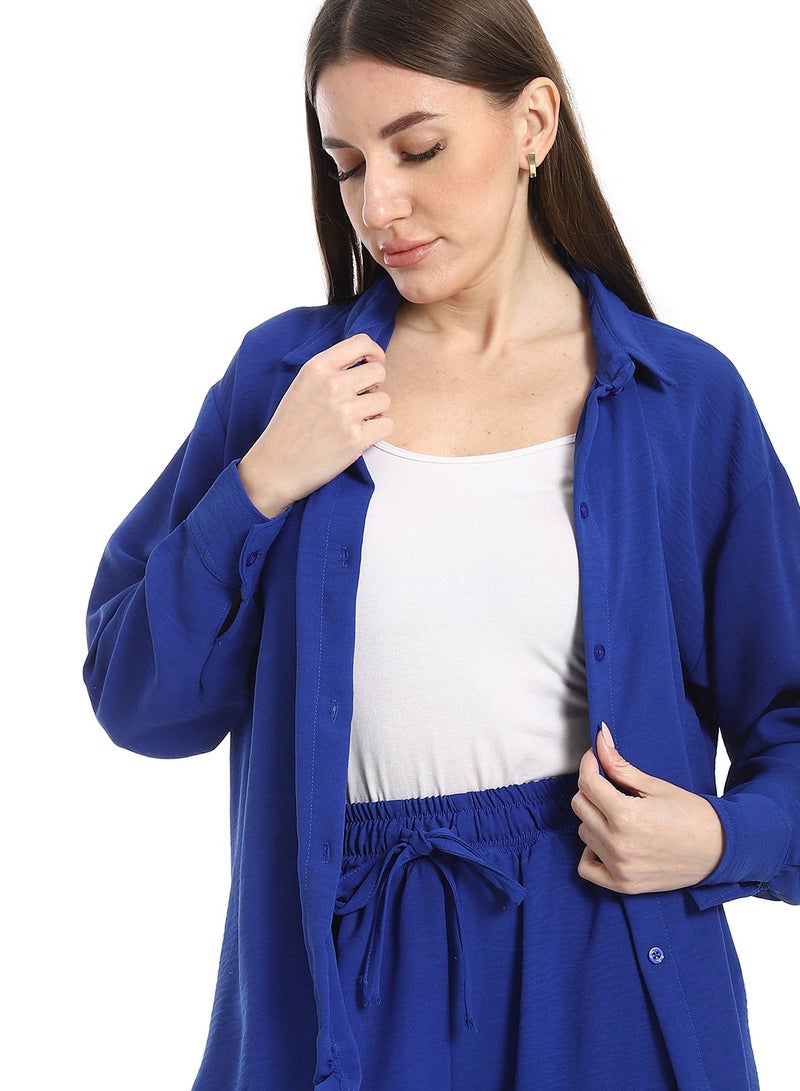 Caesar Women's two-piece open-front button-up suit  - Image 5