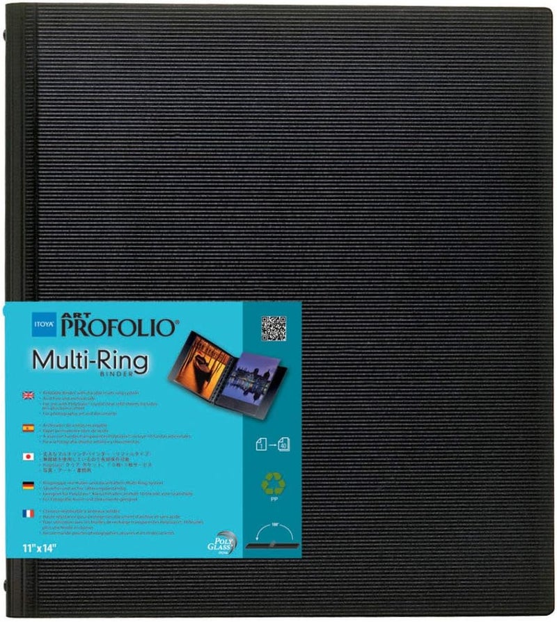 ITOYA ProFolio Multi Ring Binder 11X17, Multicolor - Image 3
