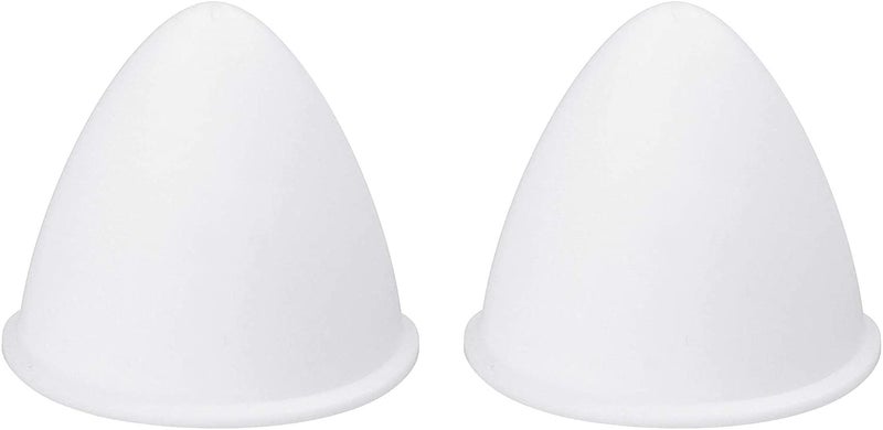 SELVIKE Devil's Helmet Horn with Suction Rubber Pad for All Bikes and Motorcycles (Pack of 2) (CAT White) - Image 1