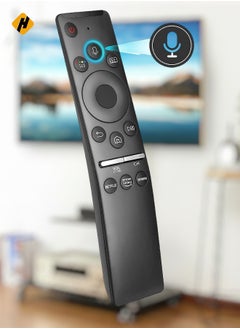 Generic Voice Remote Compatible for Samsung Smart TV QLED UHD Frame Curved Solar 4K 8K Q60 Q70 Q80 Q90 8 Series 9 Series TU8000 AU8000 Voice Remote Control Replacement 