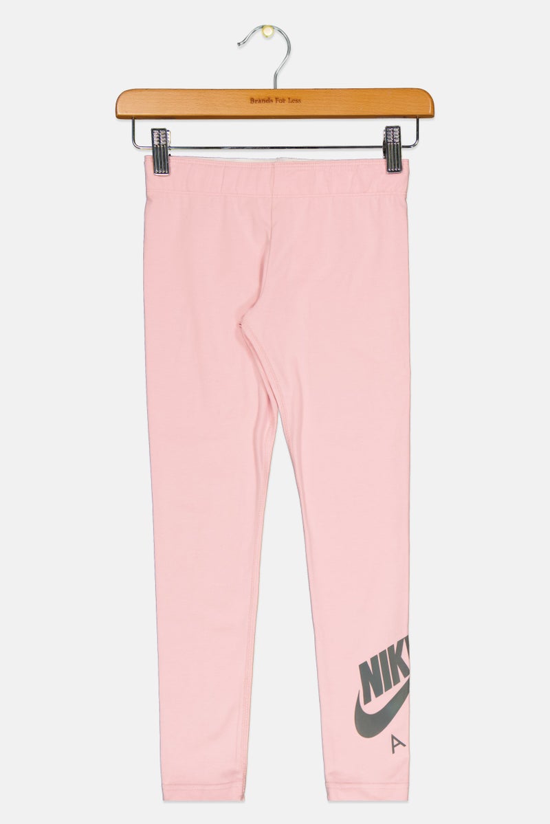 Nike Kids Girl Tight Fit Training Legging, Pink - Image 1